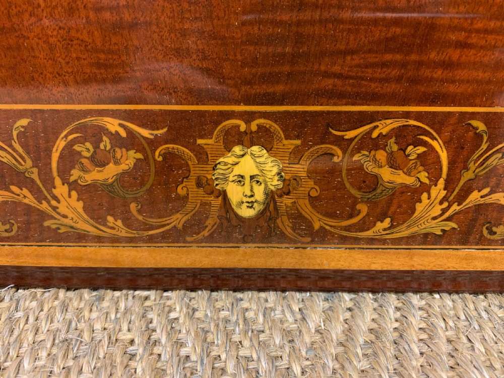 Edwards and Roberts Inlaid Mahogany Centre Table View IV