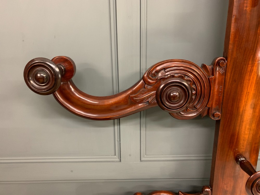 Substantial Victorian Mahogany Hall Stand View III