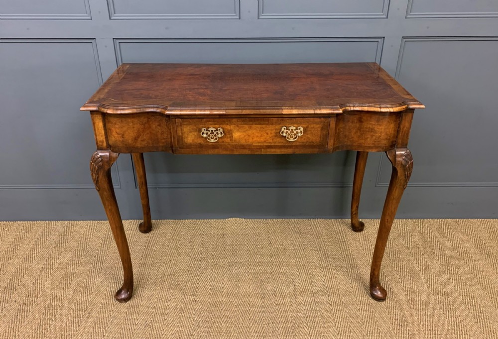 Burr Walnut Side Table View II
