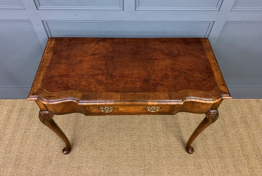 Burr Walnut Side Table View III