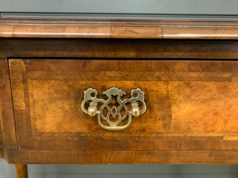 Burr Walnut Side Table View VII