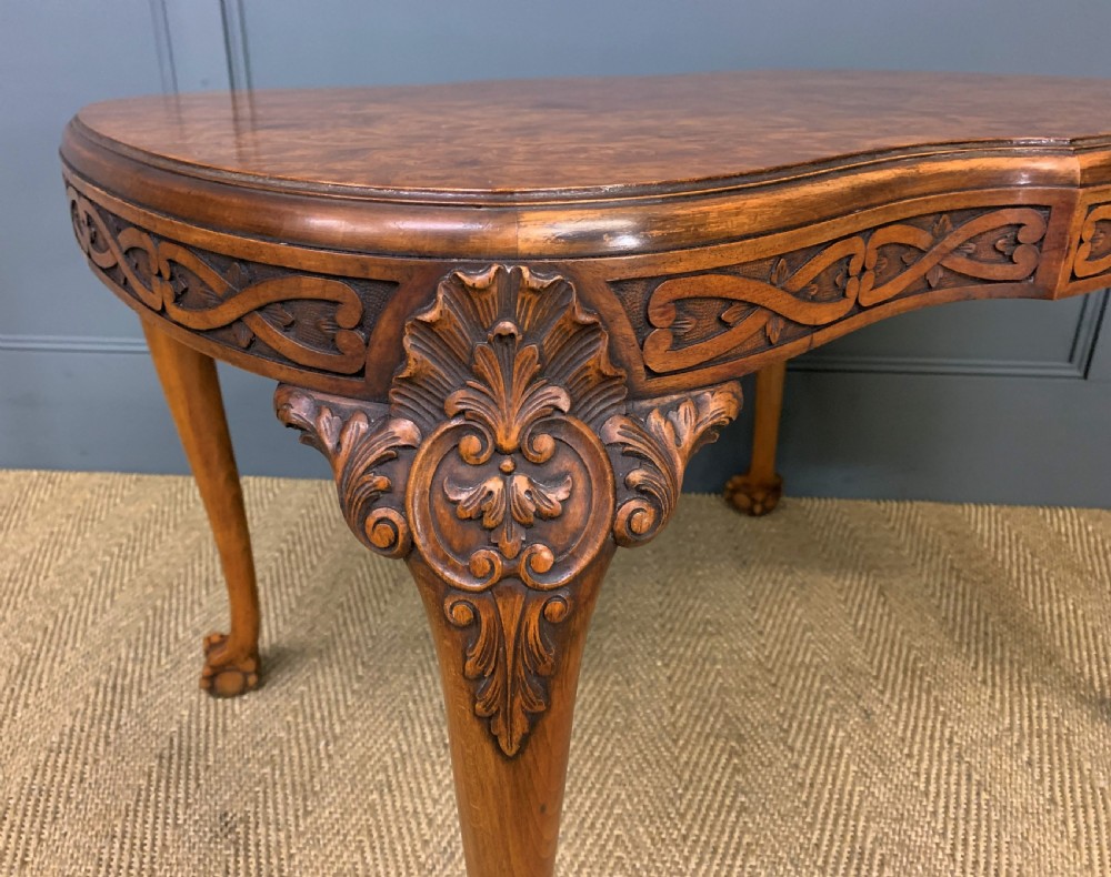 Large Sized Burr Walnut Coffee Table View III