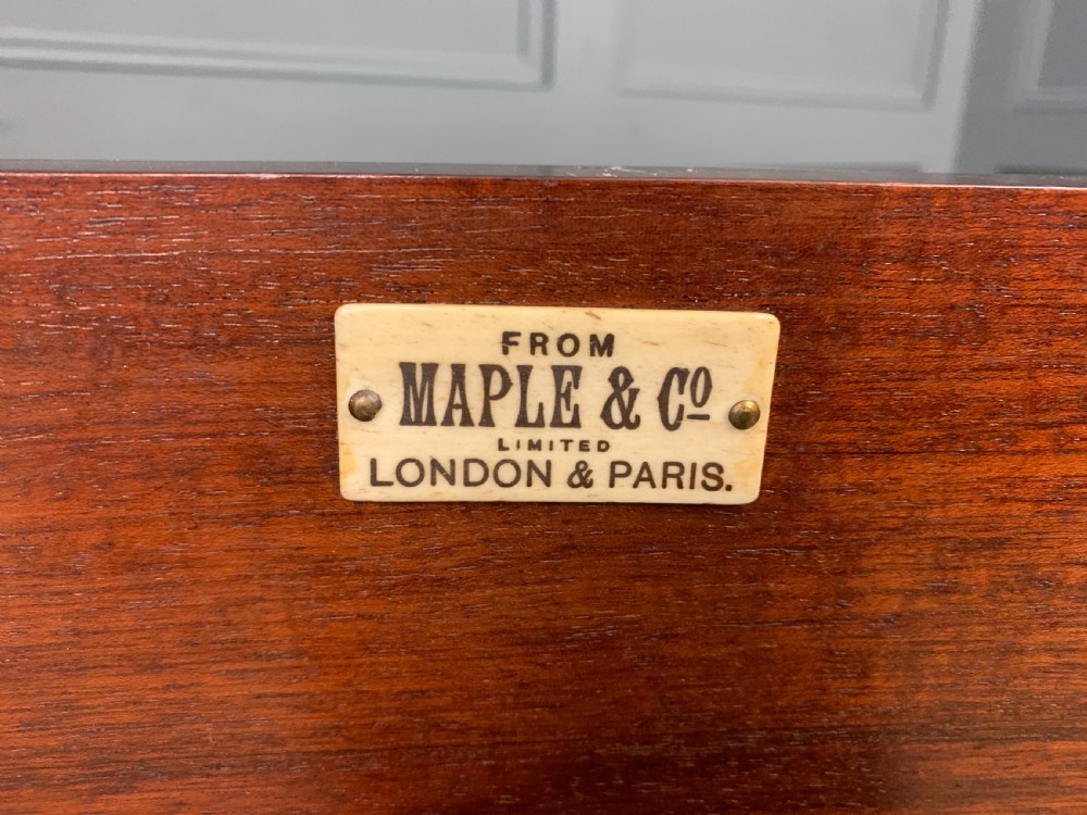 Maple and Co Inlaid Satinwood Display Cabinet View III