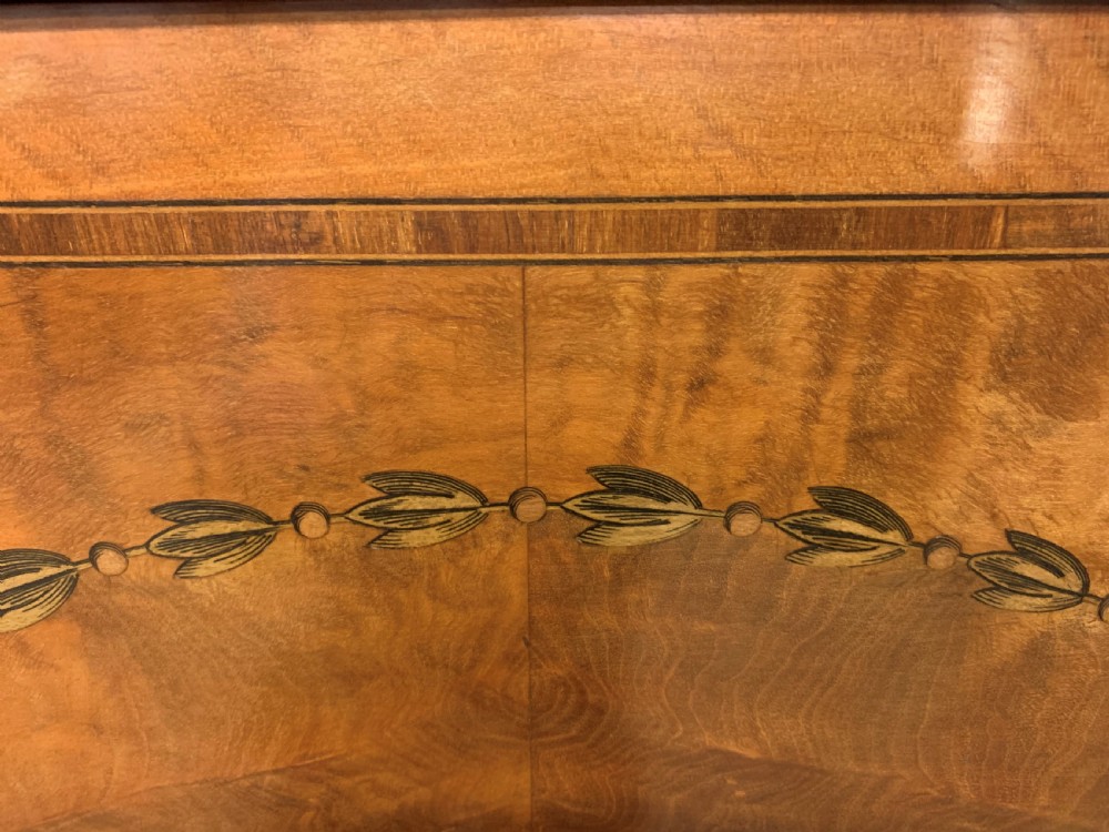 Maple and Co Inlaid Satinwood Display Cabinet View XIV