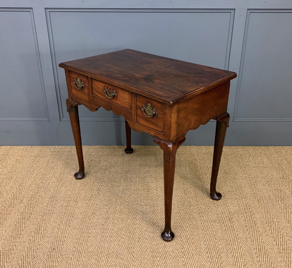 Georgian Walnut Lowboy circa 1760