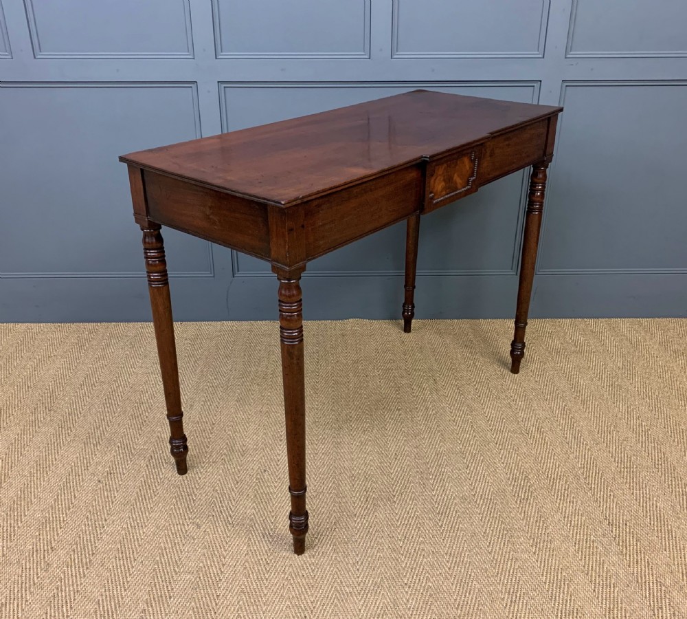 Tall Georgian Mahogany Console Table