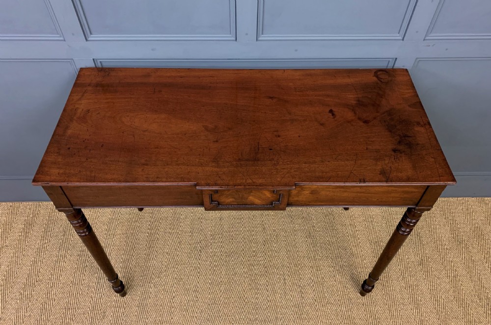 Tall Georgian Mahogany Console Table View III