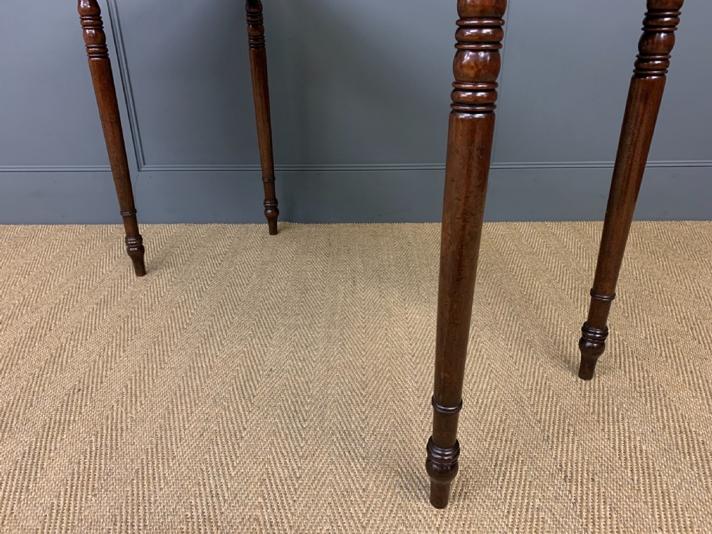 Tall Georgian Mahogany Console Table View IV