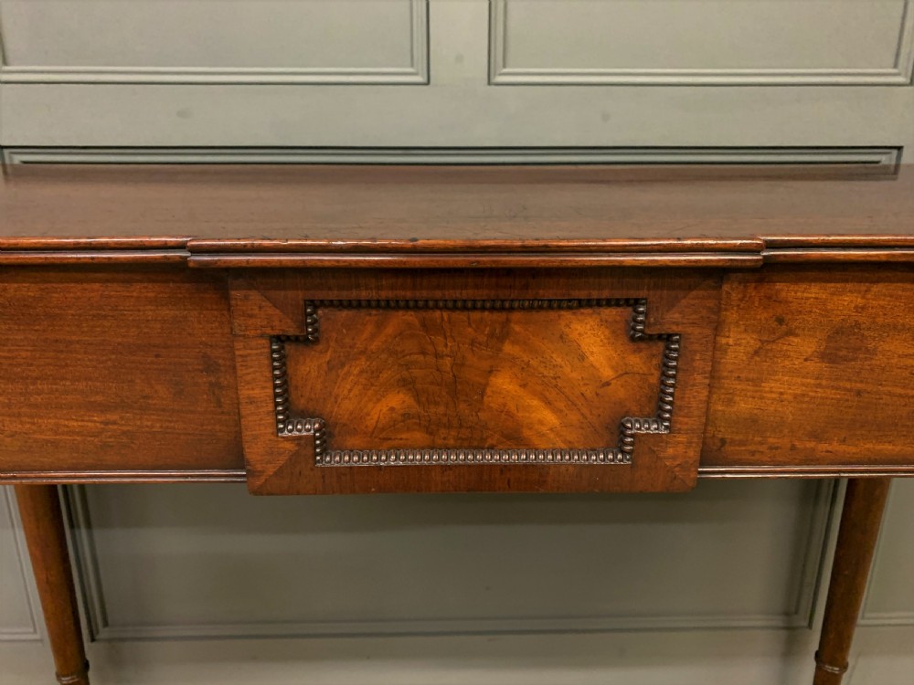 Tall Georgian Mahogany Console Table View VII