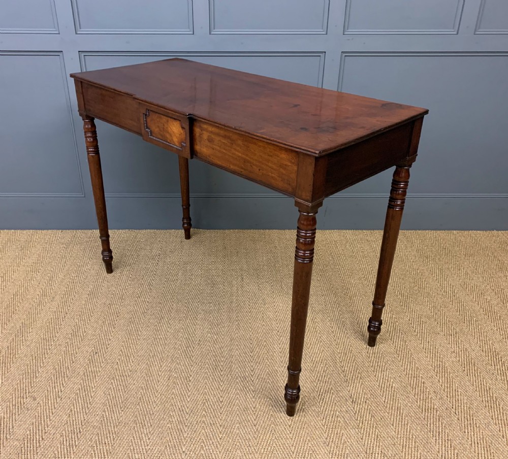 Tall Georgian Mahogany Console Table View VIII