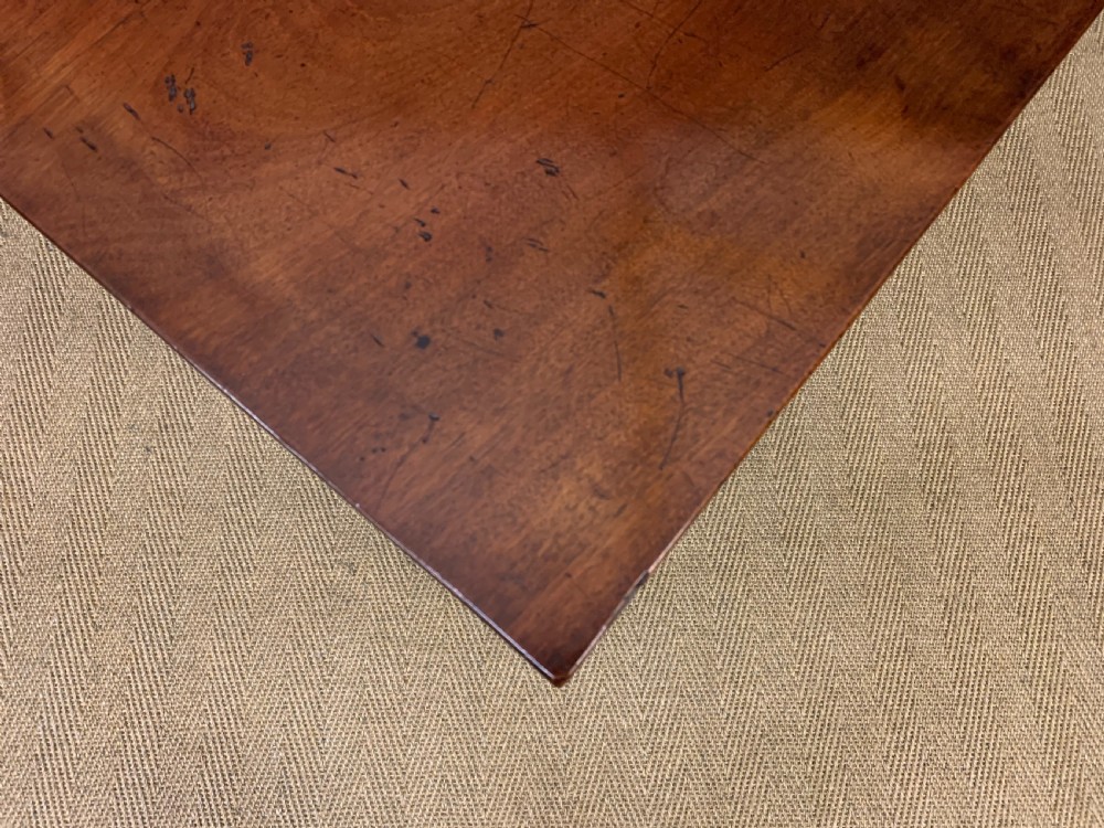 Tall Georgian Mahogany Console Table View XI
