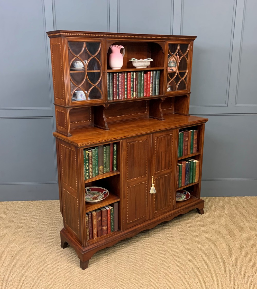 Edwardian Inlaid Mahogany Chiffonier