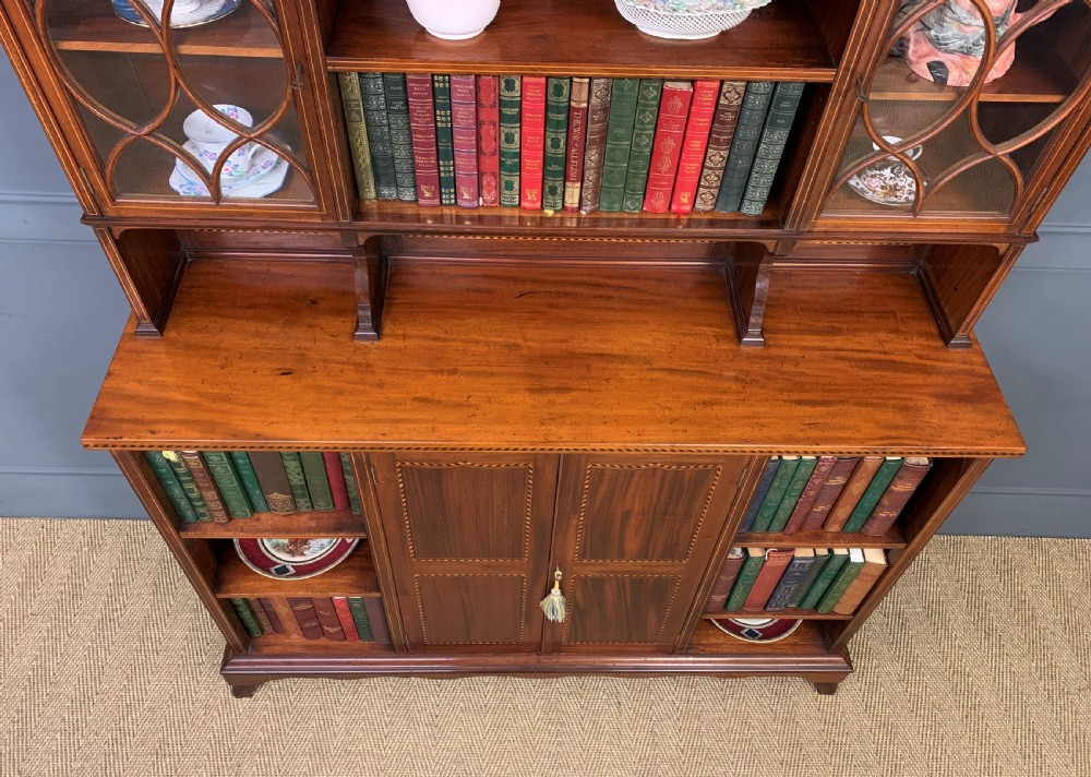 Edwardian Inlaid Mahogany Chiffonier View III