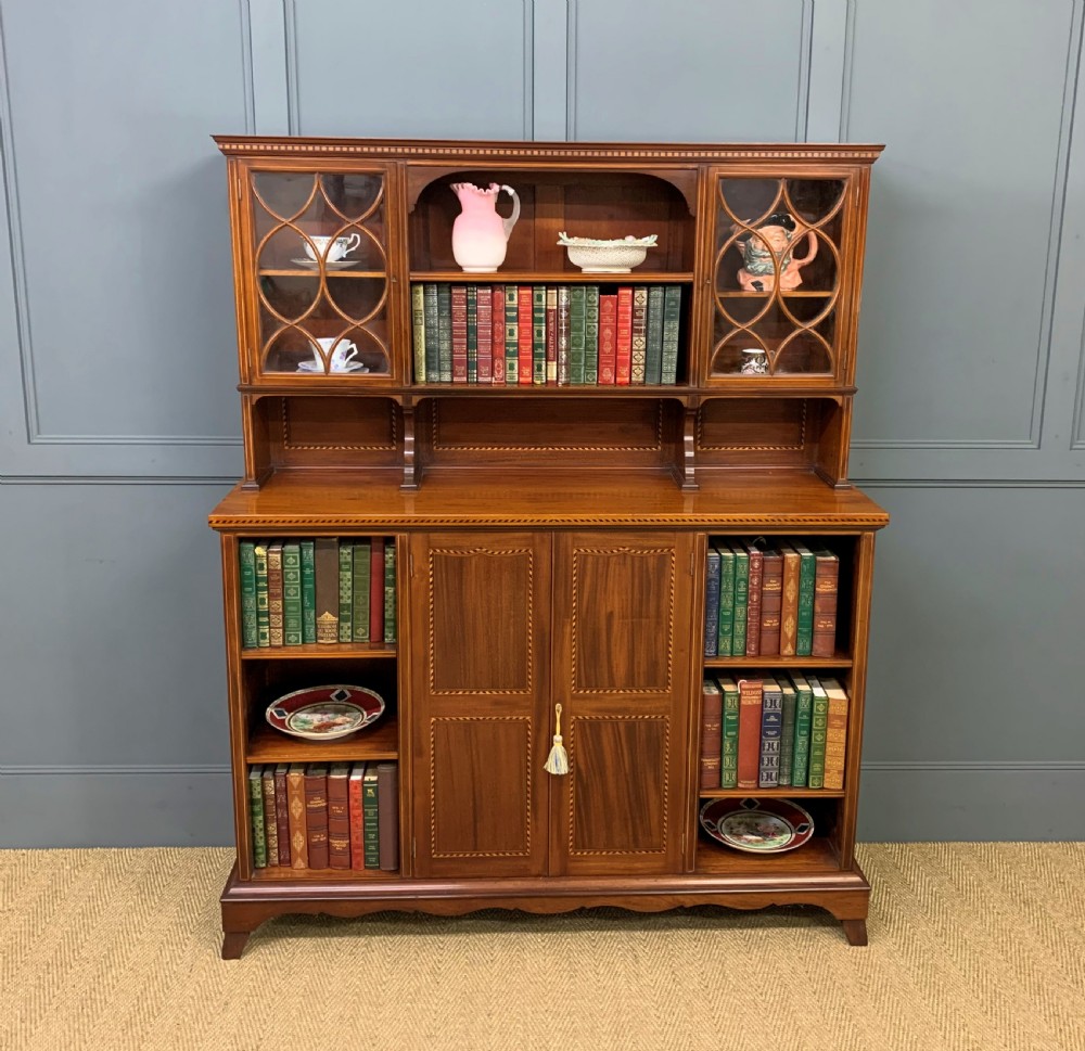 Edwardian Inlaid Mahogany Chiffonier View VI