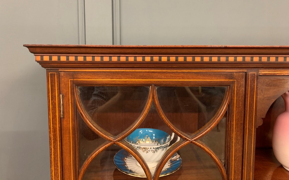 Edwardian Inlaid Mahogany Chiffonier View XIII