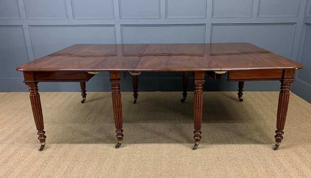 Gillows Style Regency Mahogany Dining Table View VI