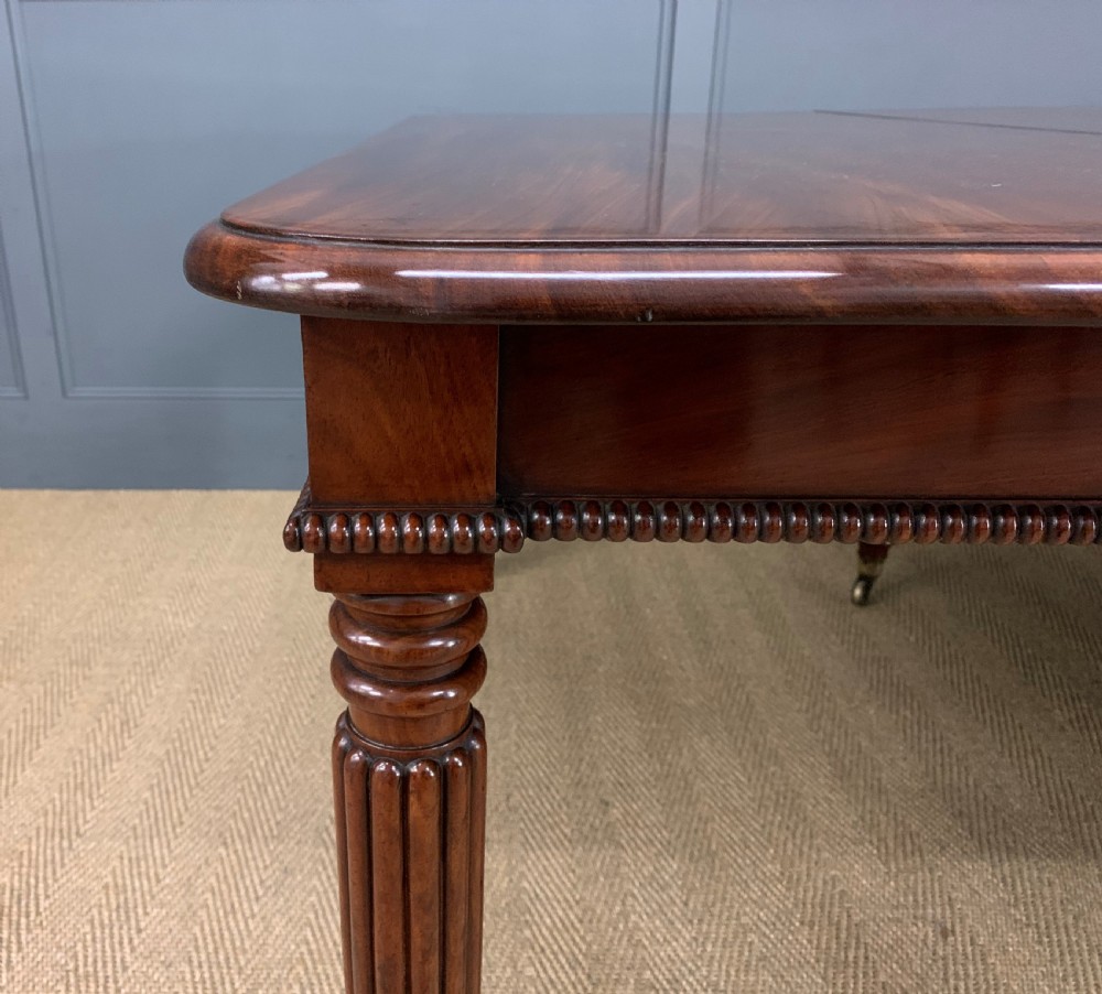 Gillows Style Regency Mahogany Dining Table View X