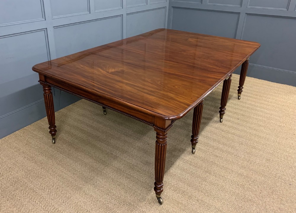 Gillows Style Regency Mahogany Dining Table View XIV