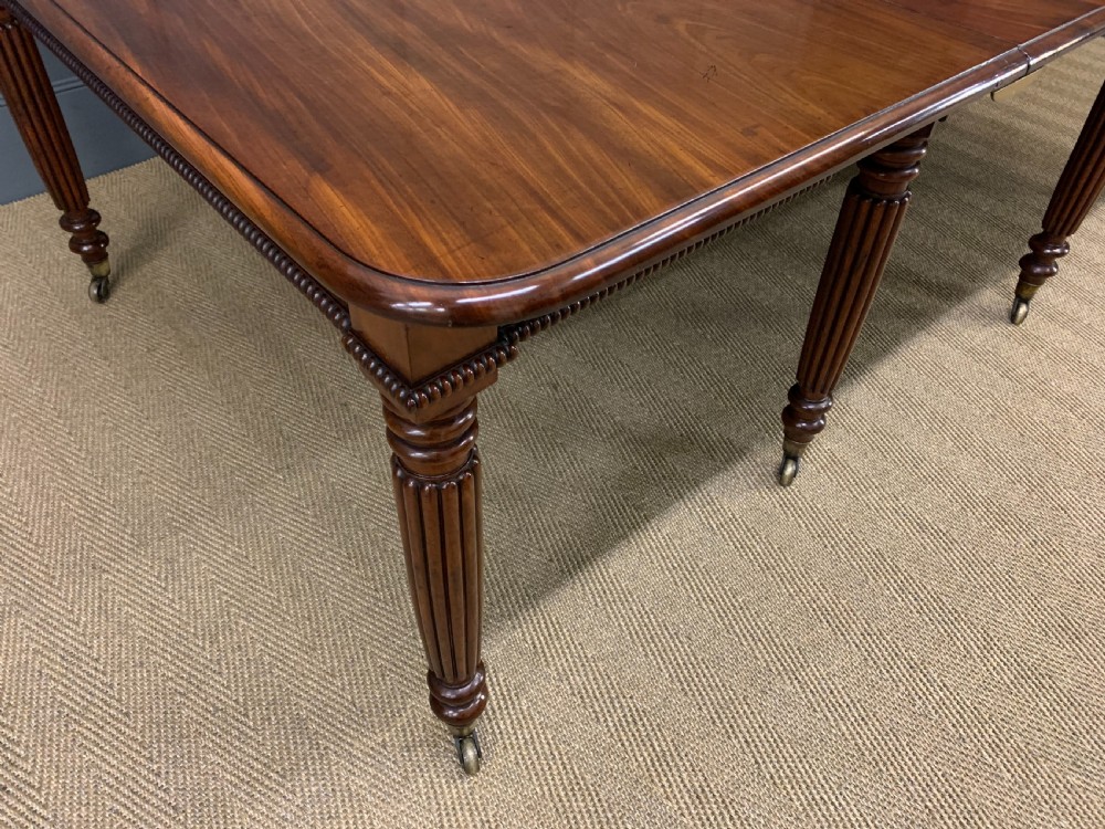 Gillows Style Regency Mahogany Dining Table View XV