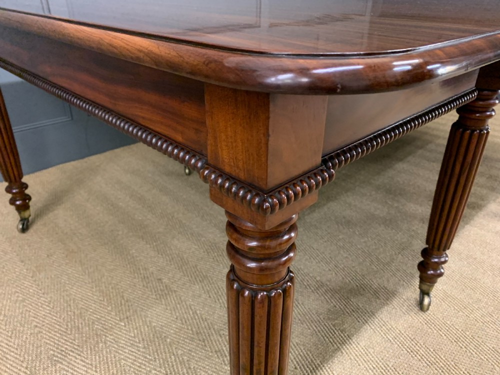 Gillows Style Regency Mahogany Dining Table View XVI