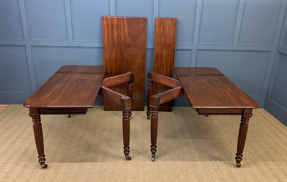 Gillows Style Regency Mahogany Dining Table View XXI