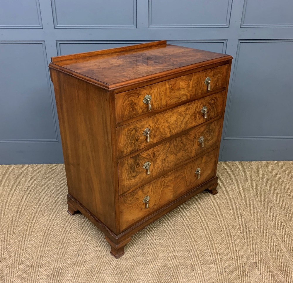 Burr Walnut Chest of Drawers