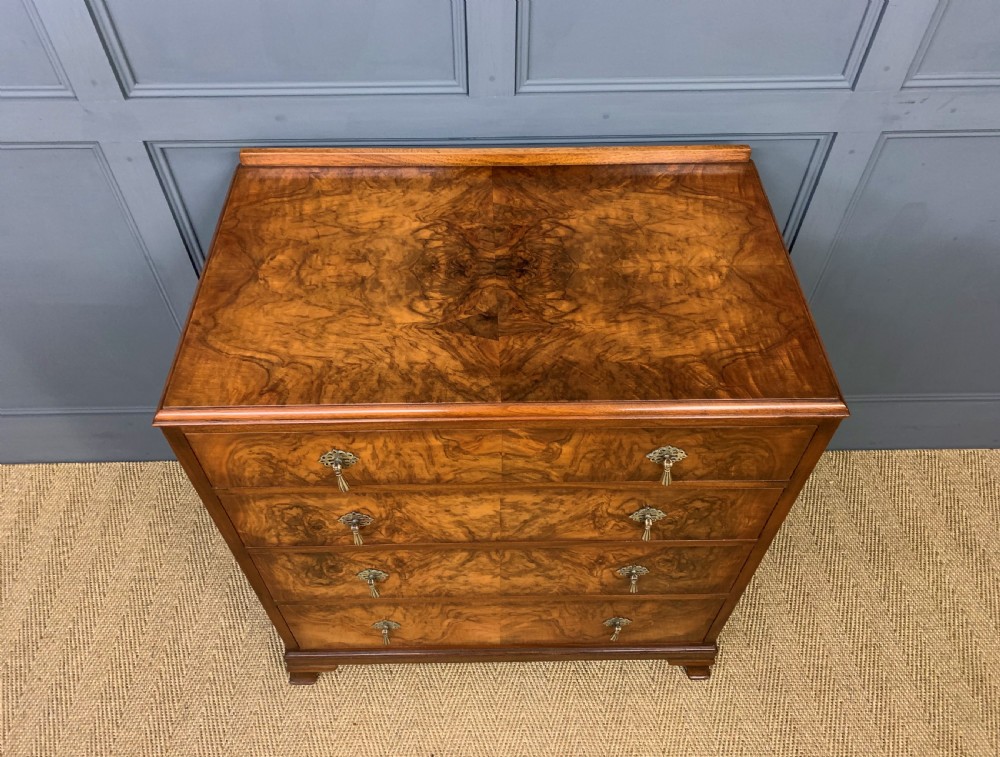 Burr Walnut Chest of Drawers View III