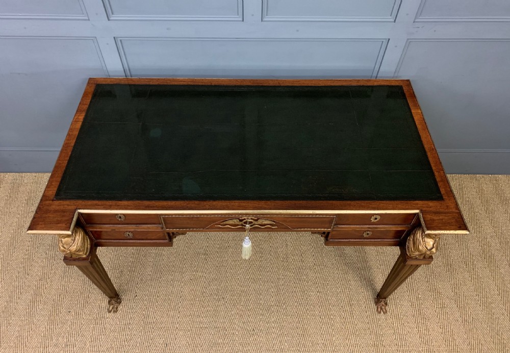 French Empire Style Mahogany Writing Desk View II