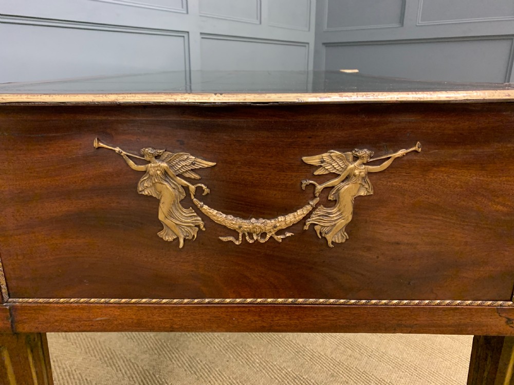 French Empire Style Mahogany Writing Desk View XV