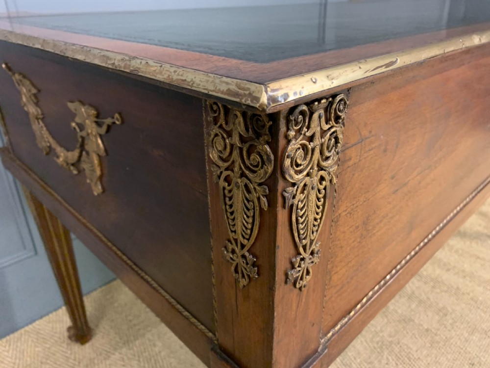 French Empire Style Mahogany Writing Desk View XVIII