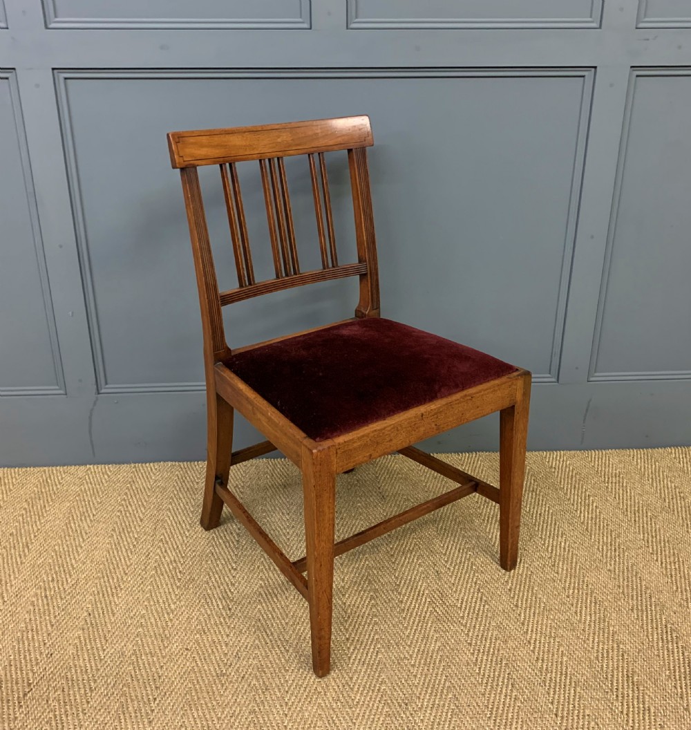 Set of 8 George III Mahogany Dining Chairs View XII