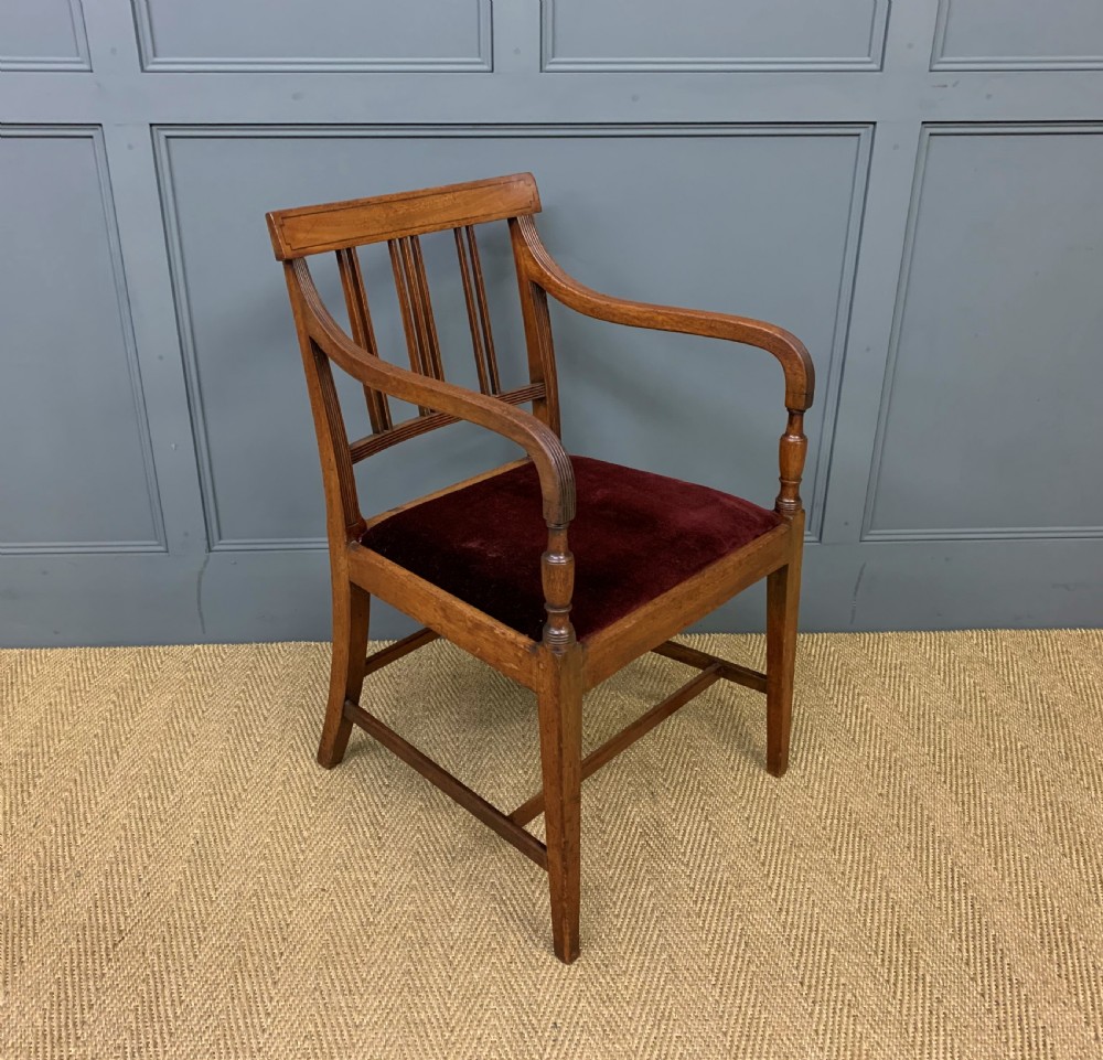 Set of 8 George III Mahogany Dining Chairs View XV