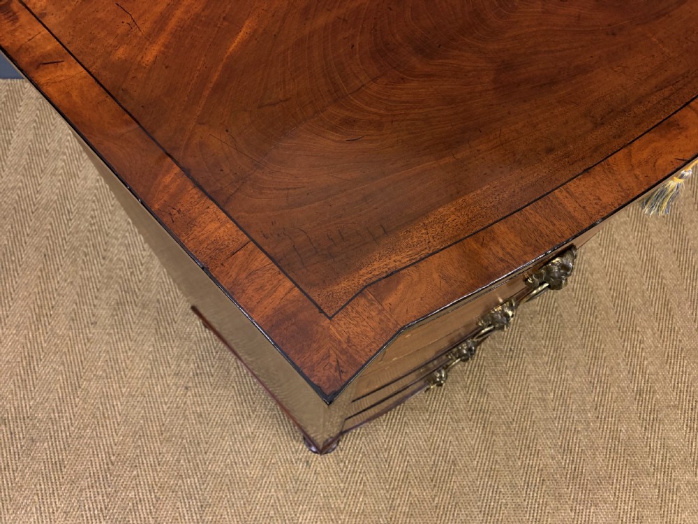 Regency Inlaid Mahogany Chest of Drawers View IV