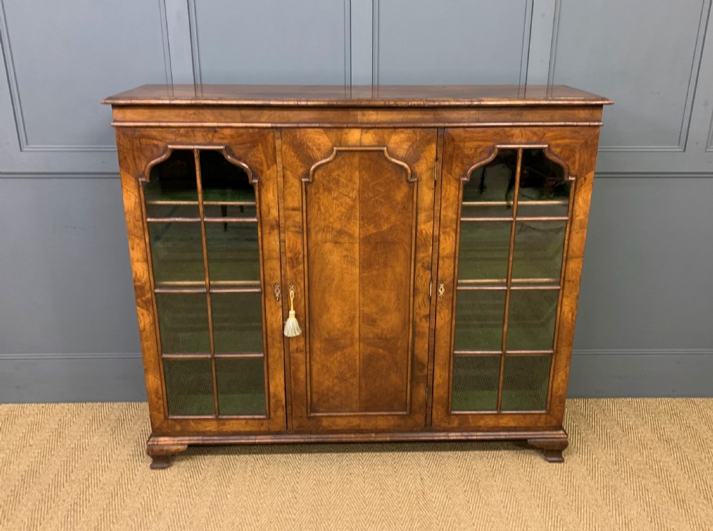 Burr Walnut Bookcase View VII