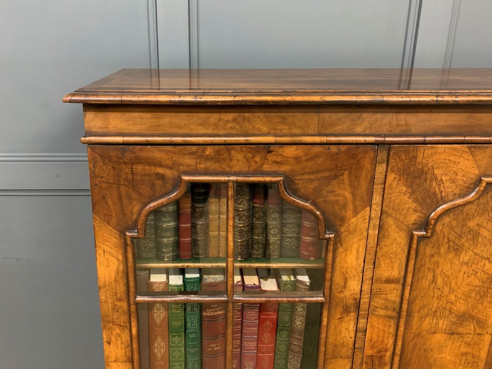 Burr Walnut Bookcase View XI