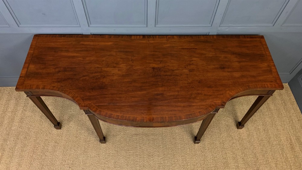 Substantial George III Mahogany Serving Table View II