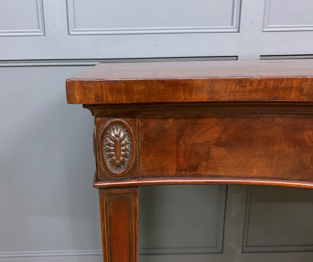 Substantial George III Mahogany Serving Table View VII