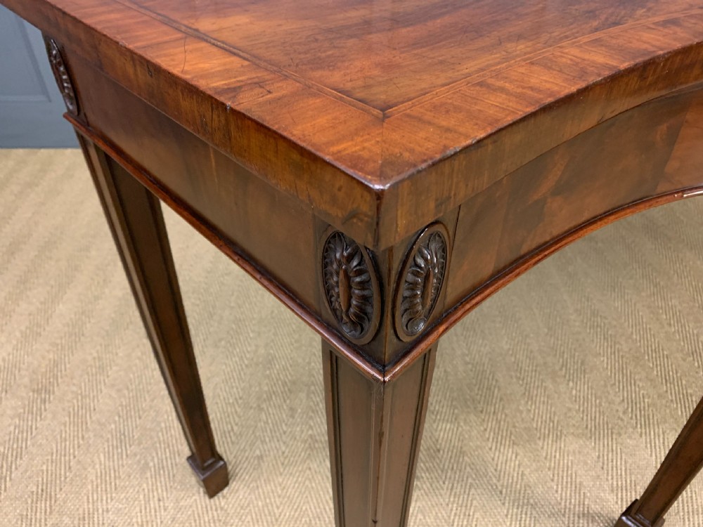 Substantial George III Mahogany Serving Table View XV