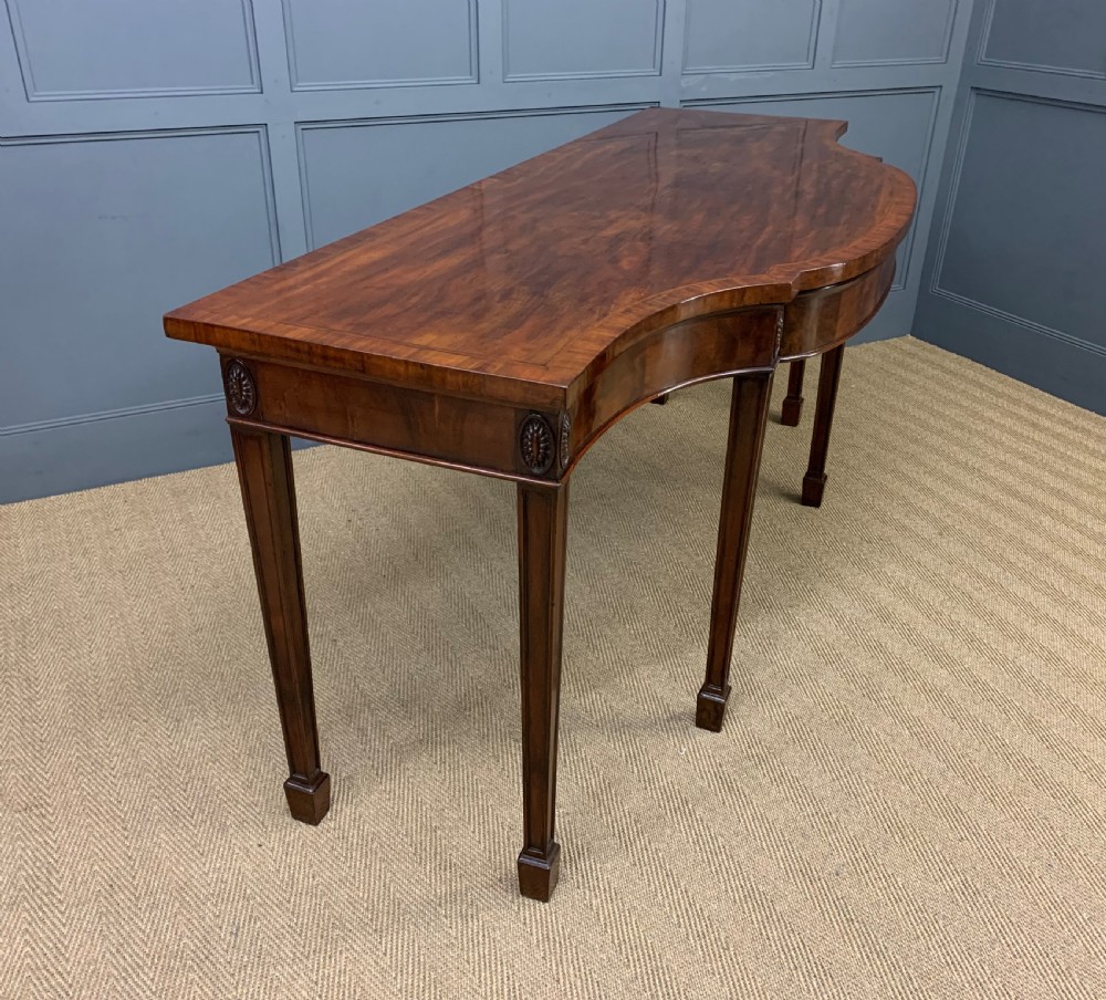Substantial George III Mahogany Serving Table View XVI
