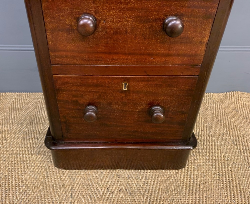 Pair of Victorian Mahogany Bedside Chests View X