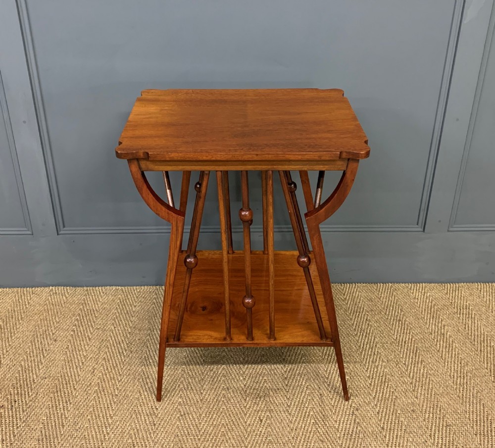 Arts and Crafts Walnut Occasional Table View II