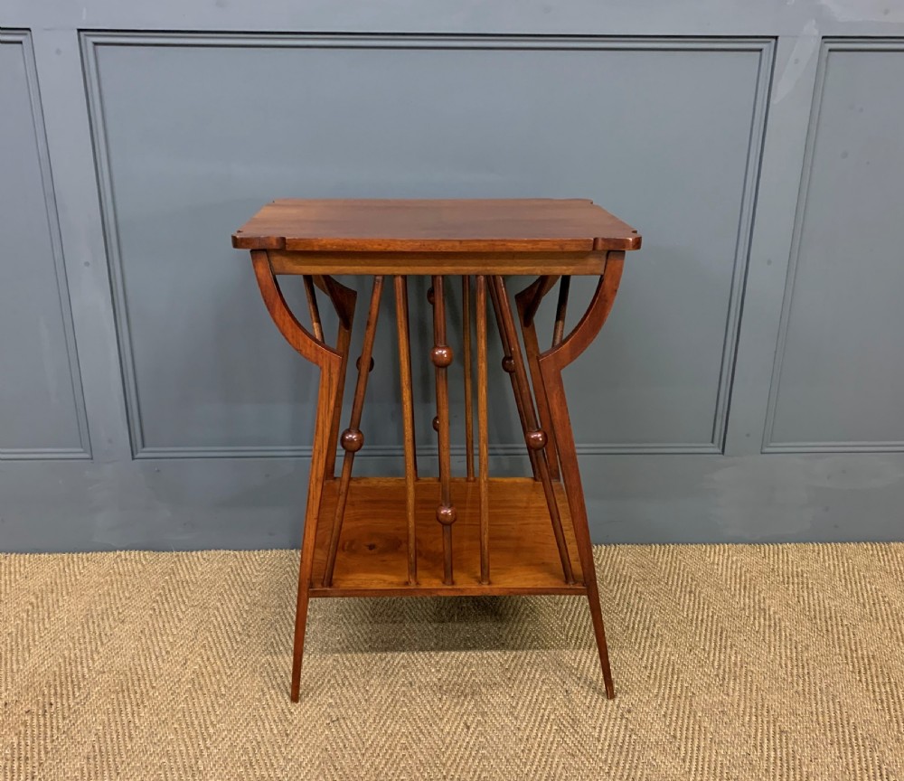 Arts and Crafts Walnut Occasional Table View VI
