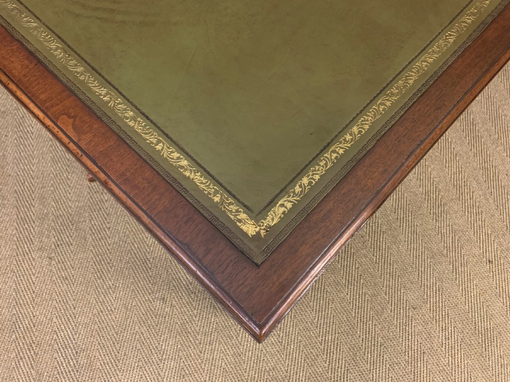 Victorian Walnut 2 Drawer Writing Table View XII