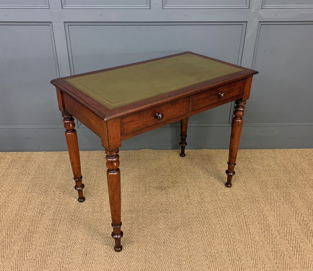 Victorian Mahogany 2 Drawer Writing Table