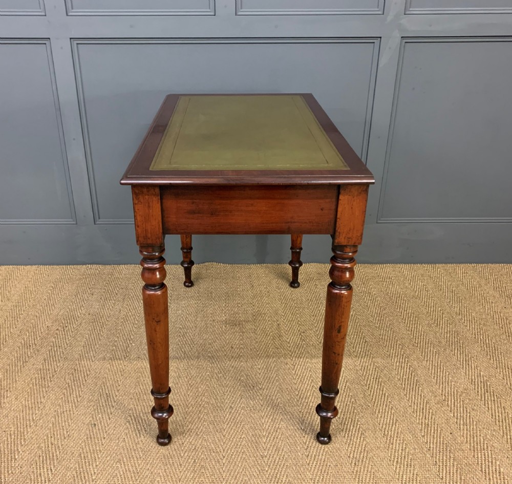 Victorian Mahogany 2 Drawer Writing Table View XII