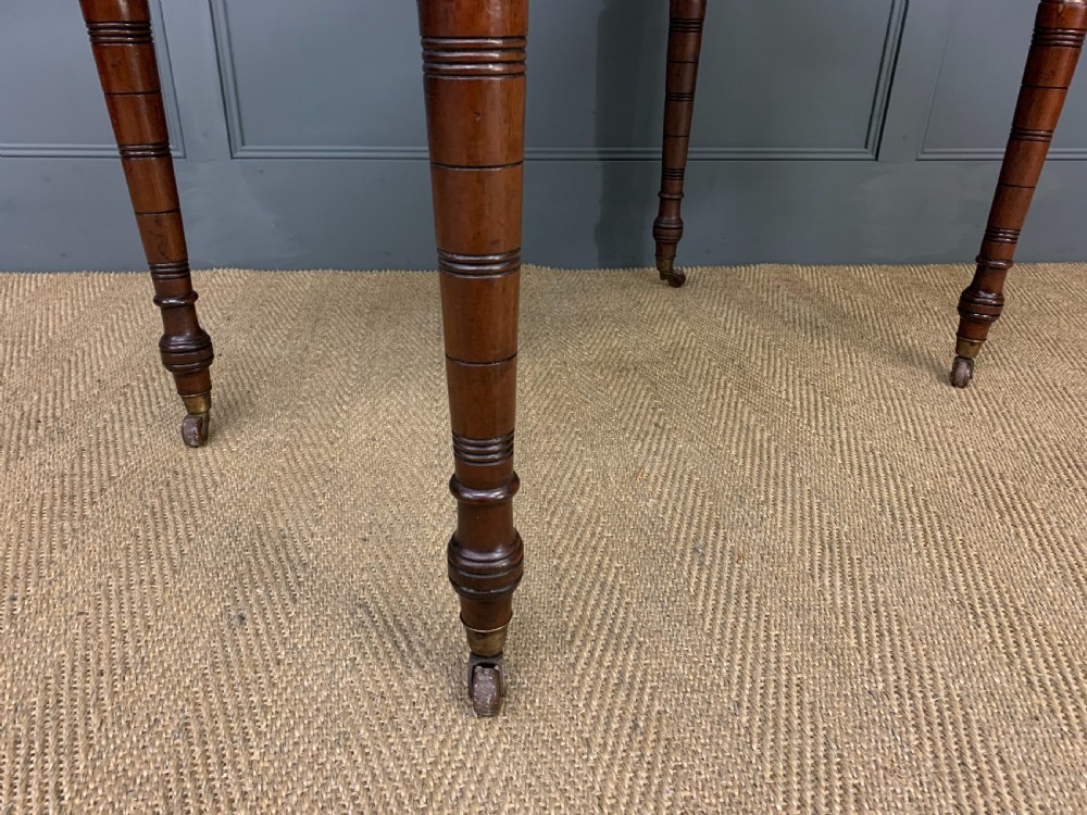Victorian Walnut 2 Drawer Writing Table View XII