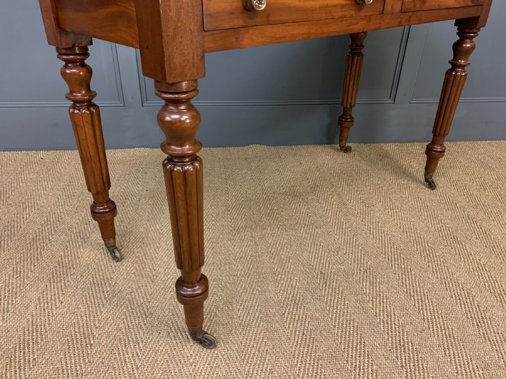 Victorian Mahogany Writing Table View XI