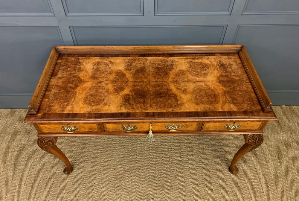 Burr Walnut Table View II
