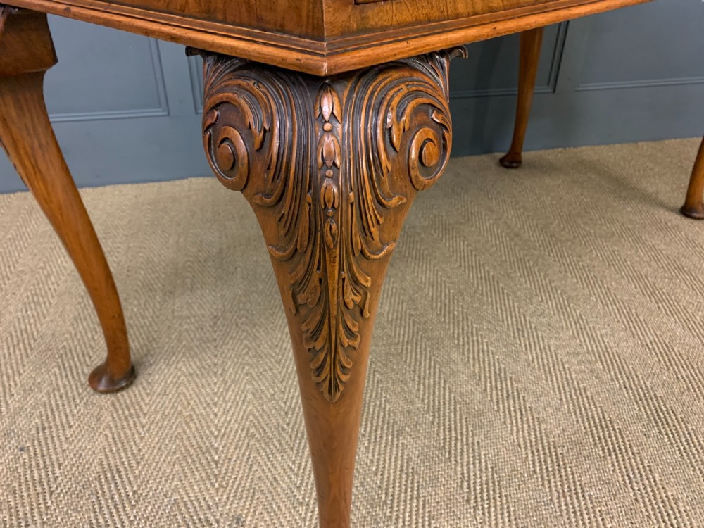 Burr Walnut Table View V