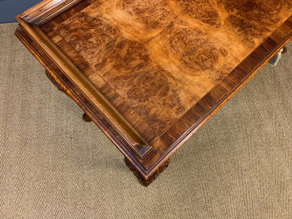 Burr Walnut Table View XI